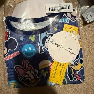 Little Sleepies Navy Blue Disney Character Sleep Top